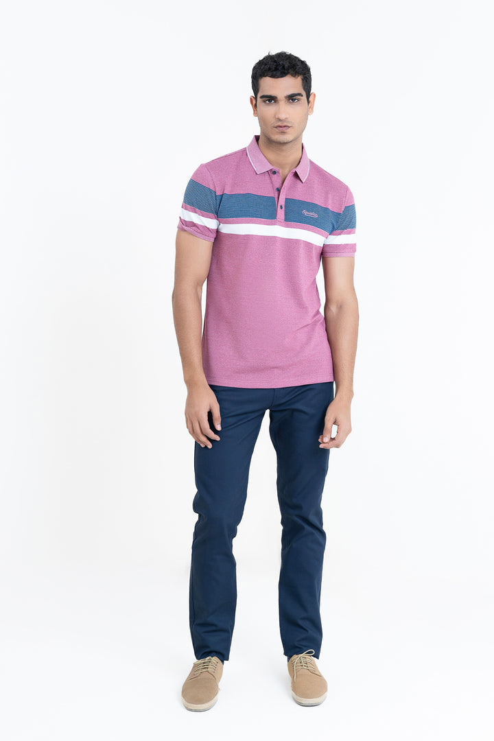 Pink Collar T-Shirt