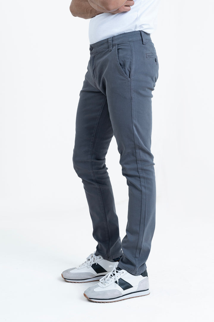 Dark Grey Slim Fit Pants