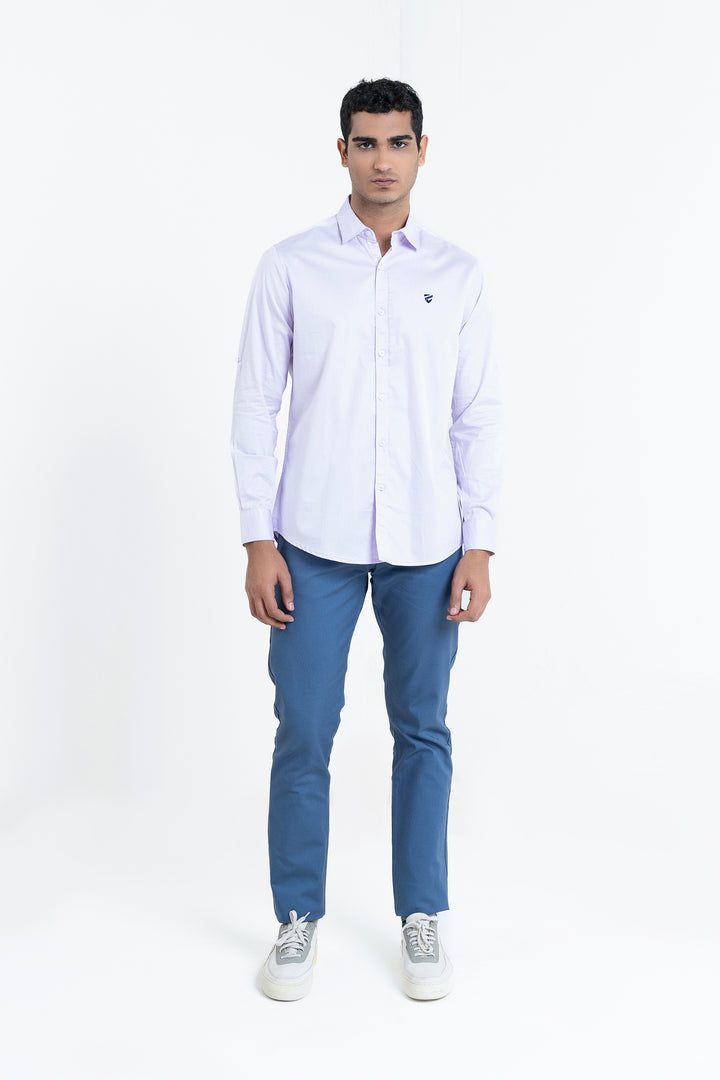 Light Purple Casual Shirt