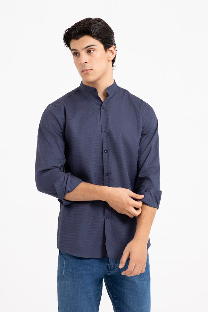 Dark Navy Casual Shirt