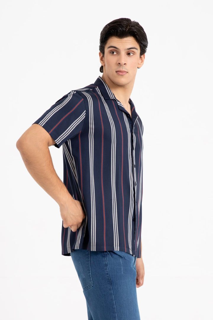 Navy Casual Shirt